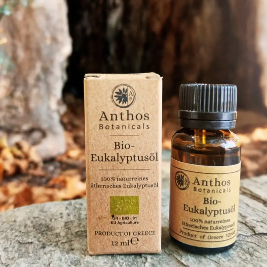 Eukalyptusöl BIO 12ml – Premium ätherisches Öl erfrischend belebend & naturrein für Aromatherapie & Wellness
