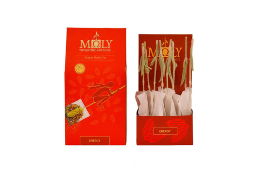 MOLY Energy BIO – Premium Kräutertee belebend vitalisierend & energiespendend für mehr Energie im Alltag
