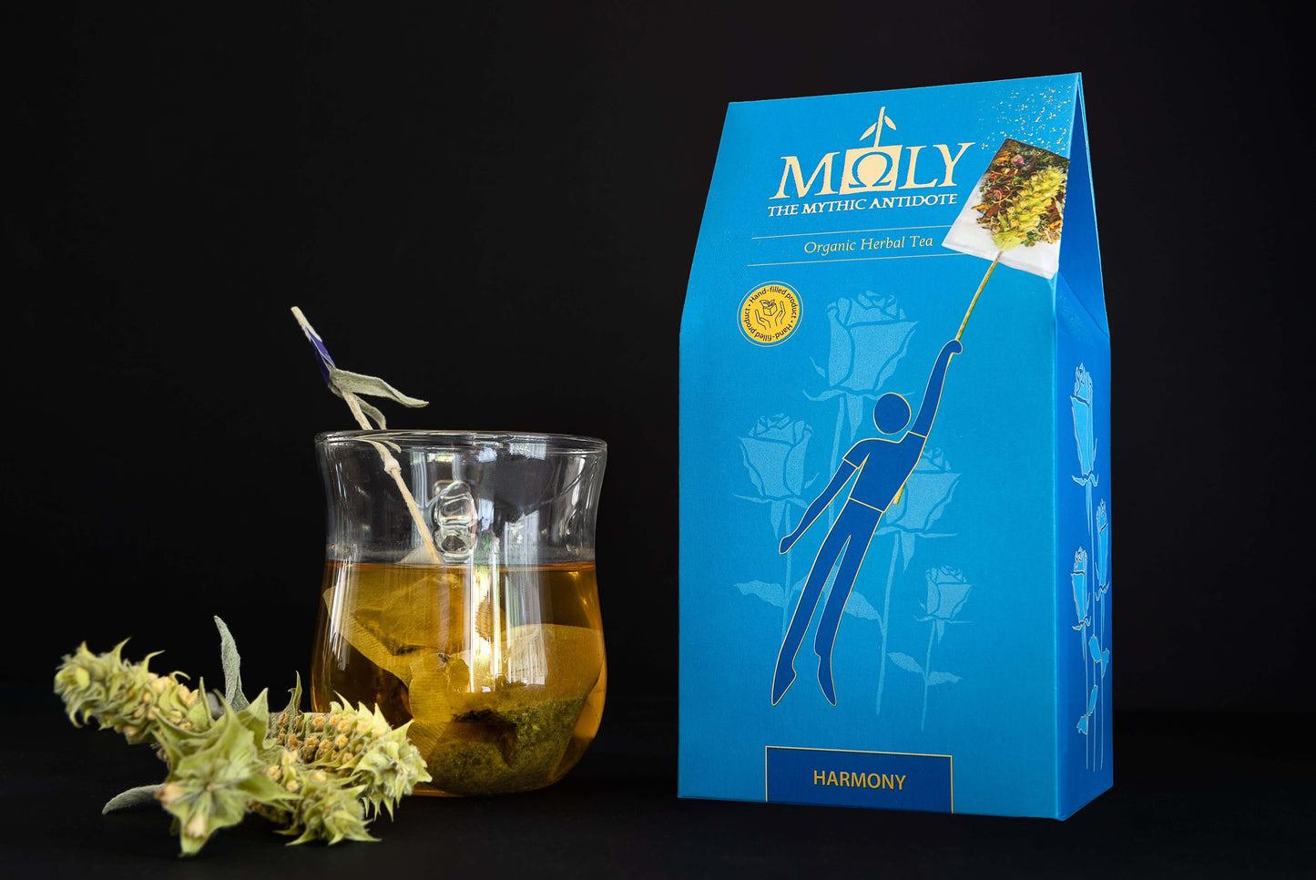 MOLY Harmony BIO – Premium Kräutertee harmonisierend ausgleichend & wohltuend für innere Balance