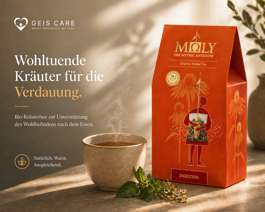 MOLY Digestion BIO – Kräutertee für Verdauung & Wohlbefinden
