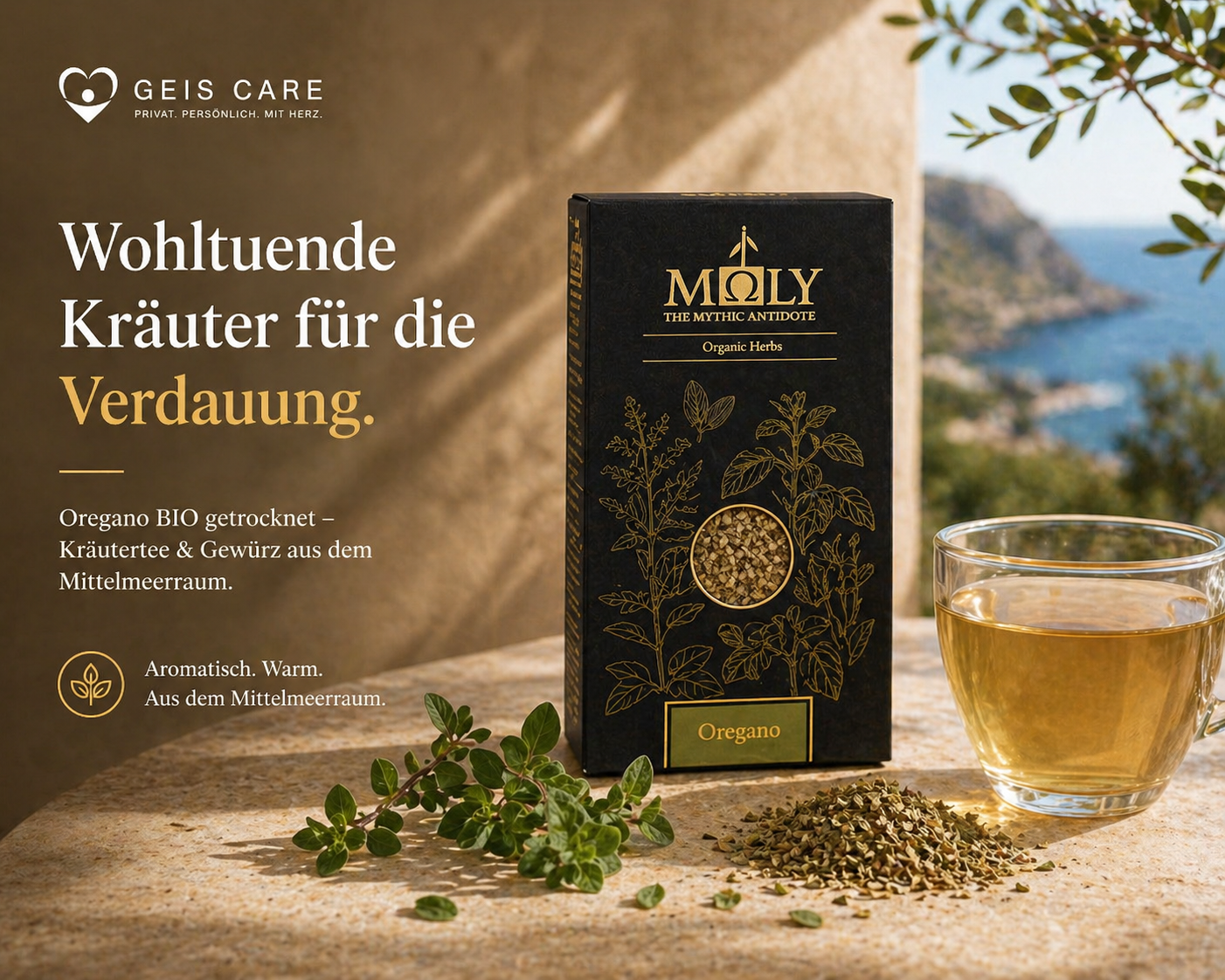 Oregano BIO getrocknet – Kräutertee & Gewürz aus dem Mittelmeerraum