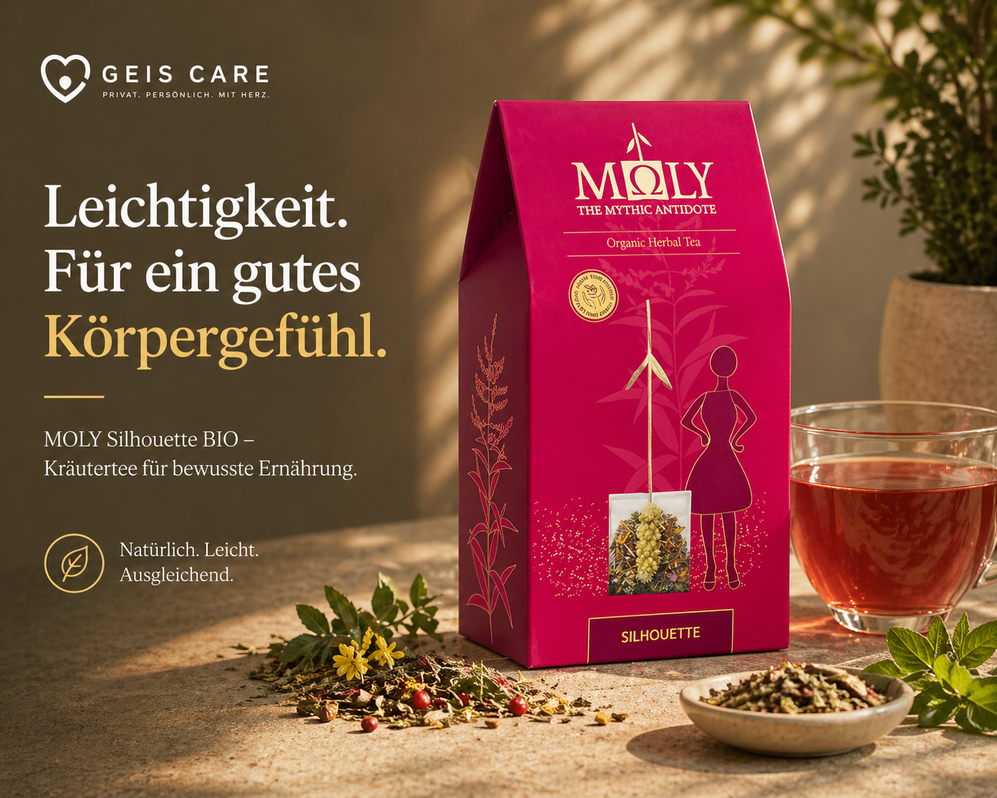 MOLY Silhouette BIO – Kräutertee für bewusste Ernährung