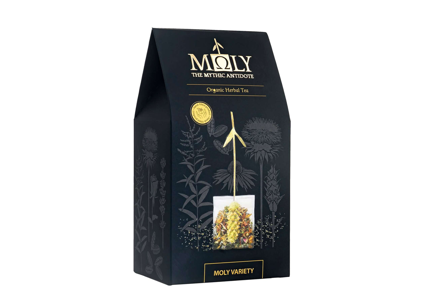 MOLY VARIETY BIO Geschenkbox – Premium Kräutertee Set mit 8 Sorten für Wellness & Genuss
