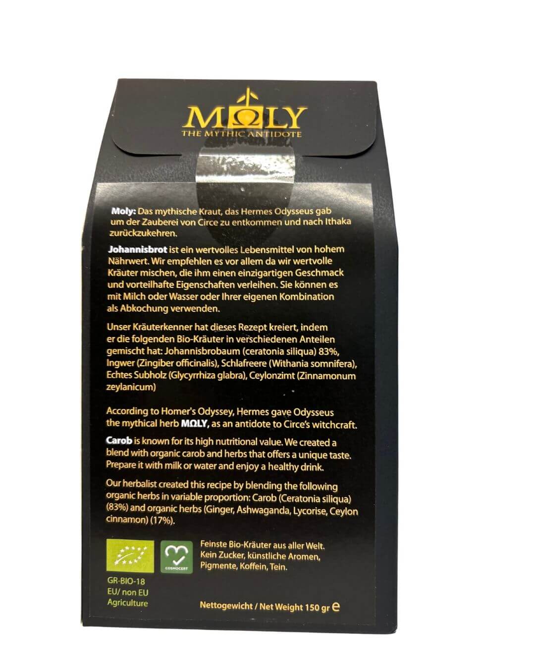 Johannisbrot mit Kräutern BIO – Premium Kräutertee natürlich süß aromatisch & wohltuend aus dem Mittelmeerraum