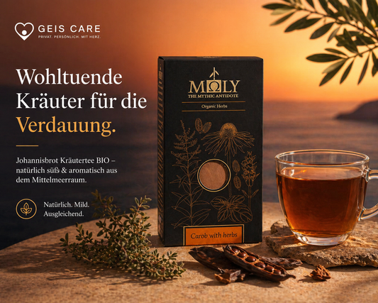 Johannisbrot Kräutertee BIO – natürlich süß & aromatisch aus dem Mittelmeerraum