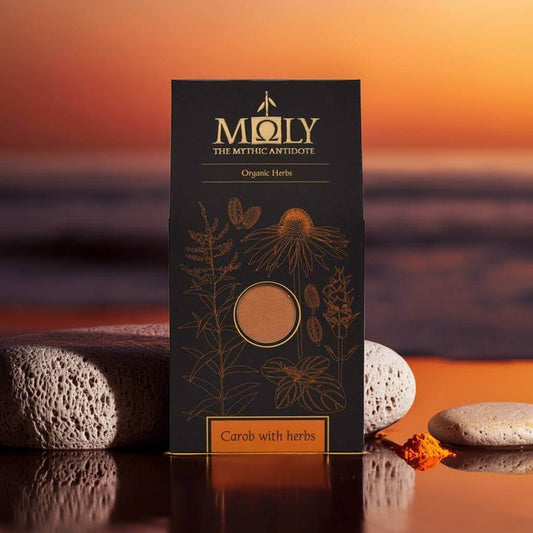 Johannisbrot mit Kräutern BIO – Premium Kräutertee natürlich süß aromatisch & wohltuend aus dem Mittelmeerraum