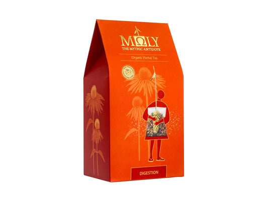 MOLY Digestion BIO – Premium Kräutertee wohltuend verdauungsfördernd & harmonisierend für Ihr Bauchgefühl