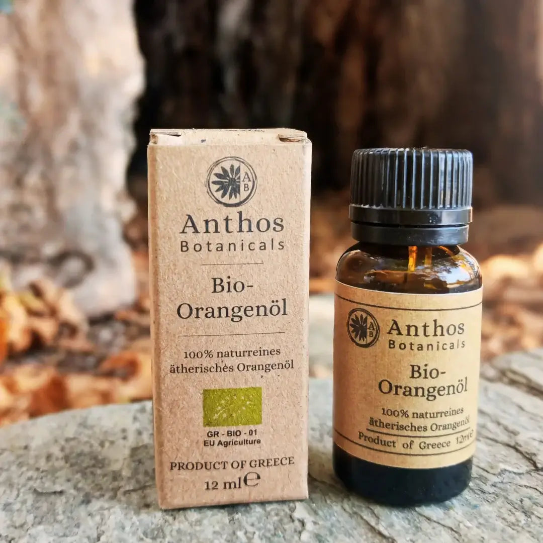 Orangenöl BIO 12ml – Premium ätherisches Öl erfrischend belebend & naturrein für Aromatherapie & Wellness