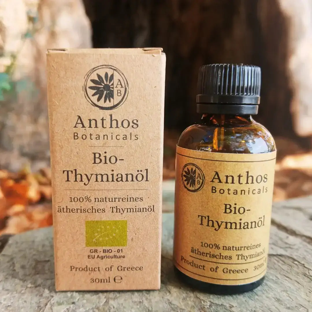 Thymianöl BIO 30ml – Premium ätherisches Öl kraftvoll intensiv & naturrein für Aromatherapie & Wellness