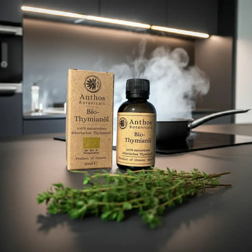 Thymianöl BIO 30ml – Premium ätherisches Öl kraftvoll intensiv & naturrein für Aromatherapie & Wellness