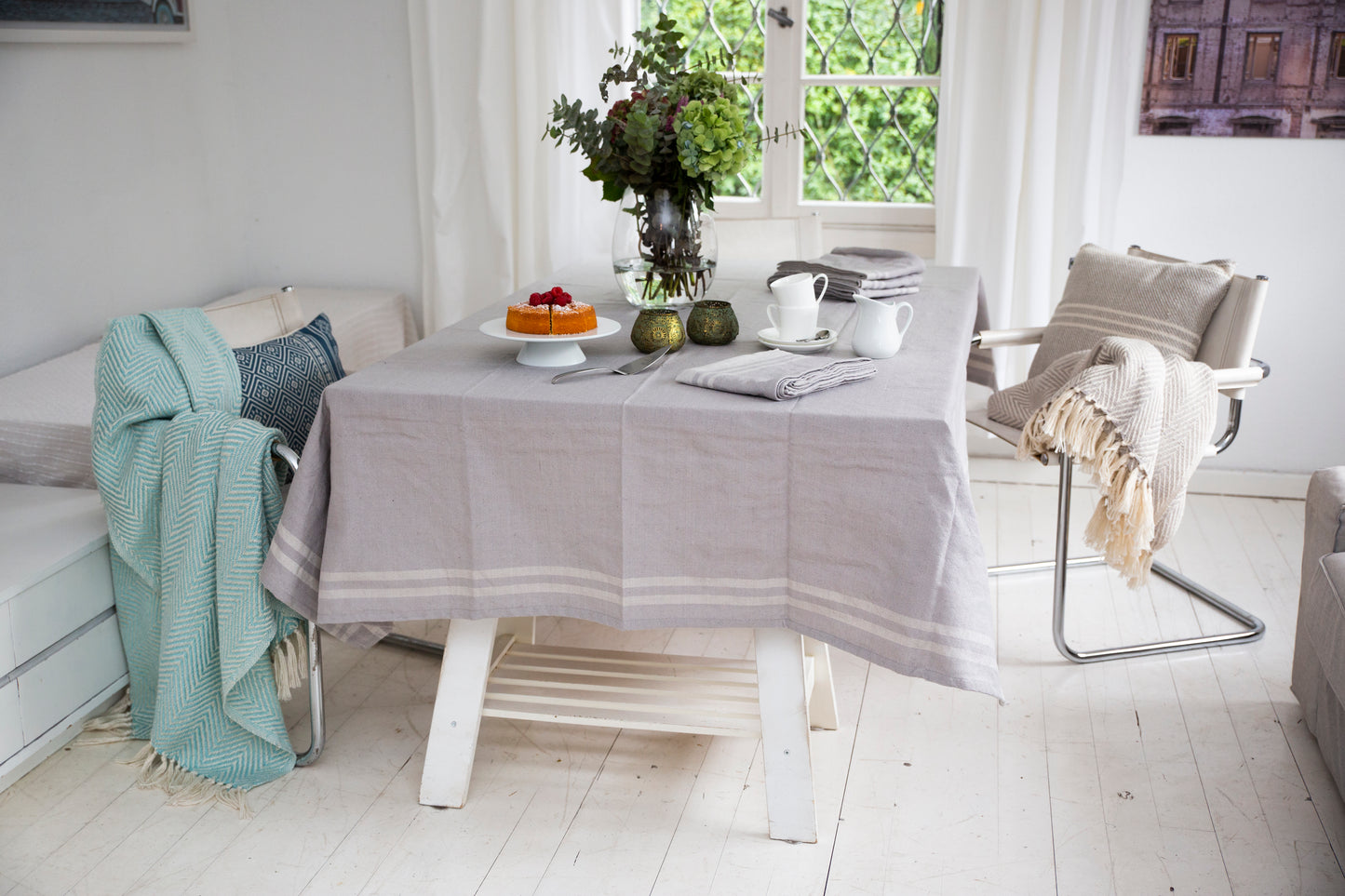 Geis Care – Tischdecke Grau (Decke)
