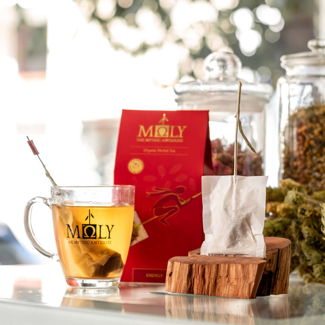 MOLY Energy BIO – Premium Kräutertee belebend vitalisierend & energiespendend für mehr Energie im Alltag